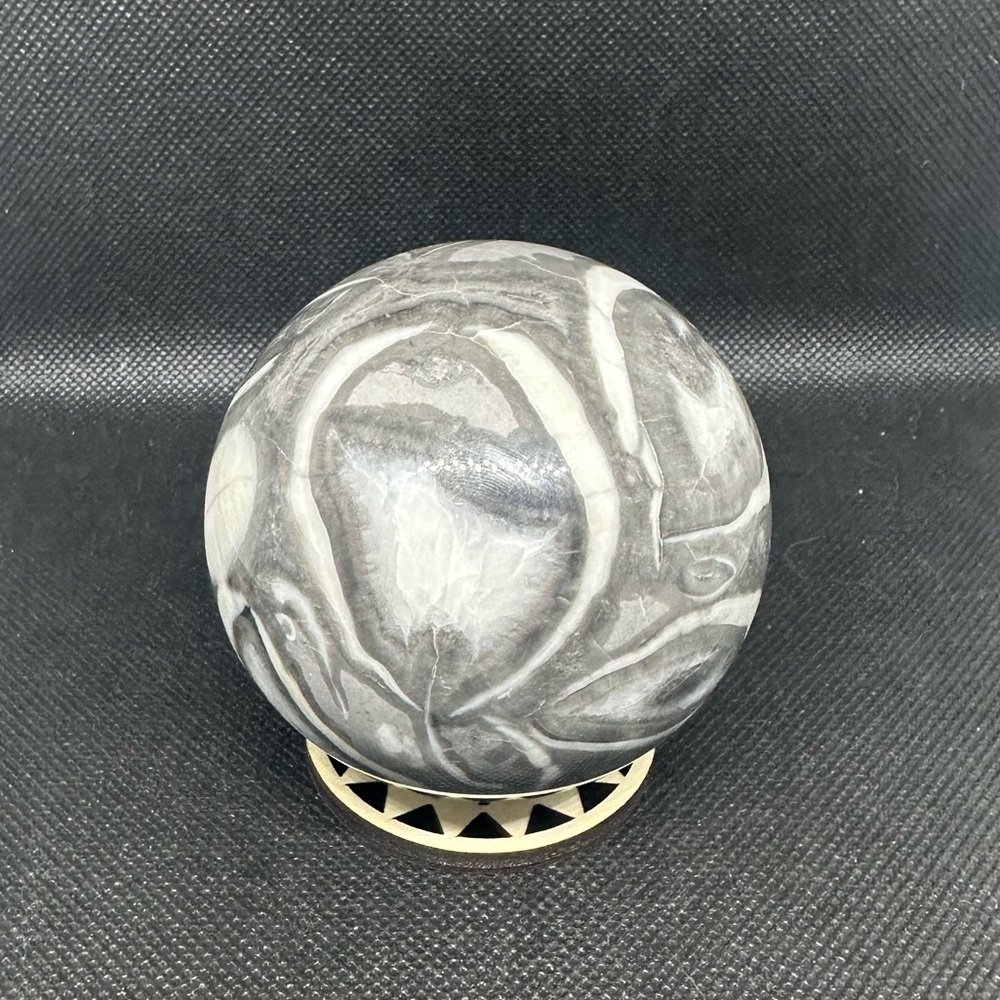 Shell Jasper Sphere - Picture 6 of 6